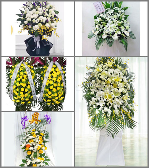山西晋中寿阳县尹灵芝镇白事花篮预定